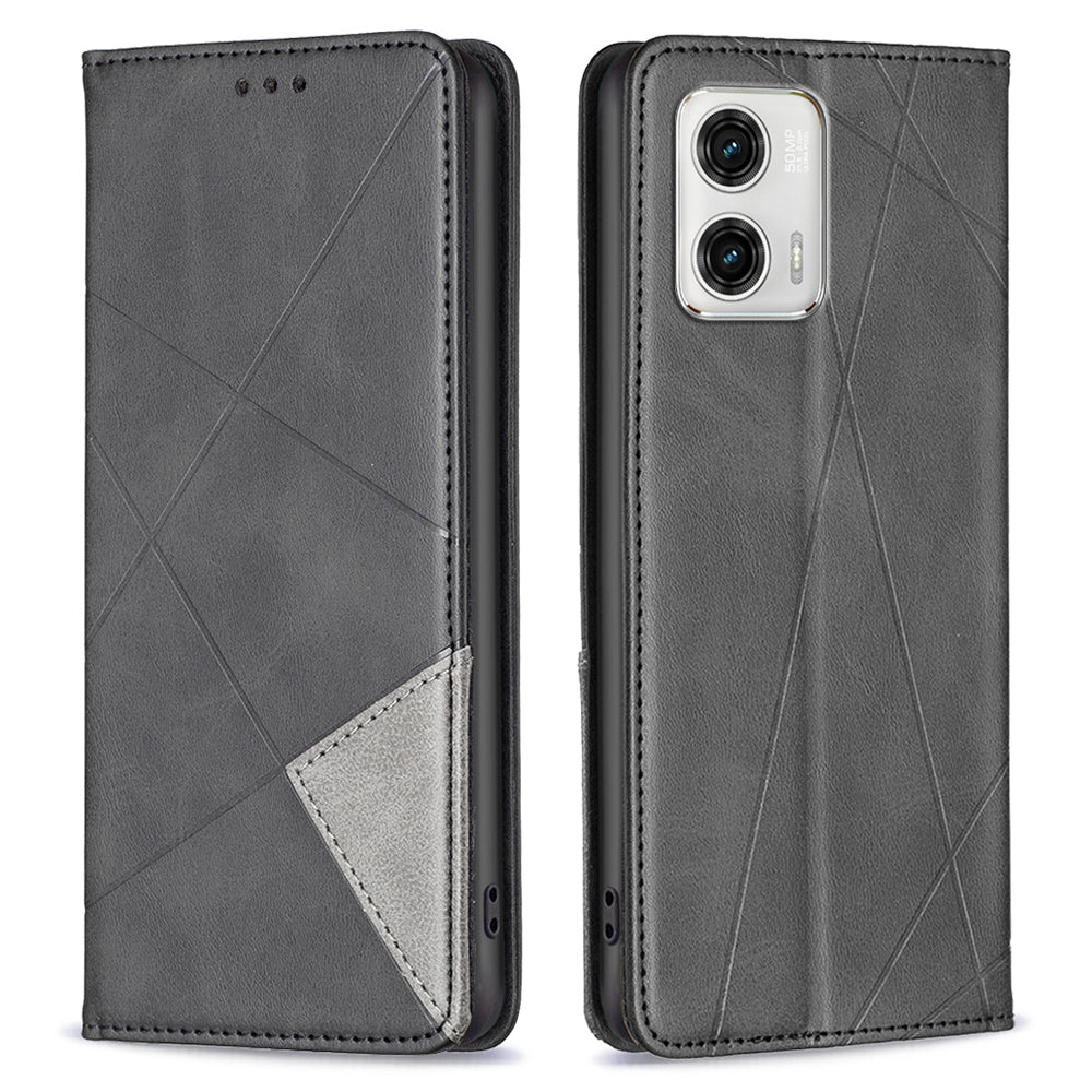 Shockproof Phone Case For Motorola Moto G73 5G BF Imprinting Pattern Series-1 Magnetic Leather Stand Flip Phone Cover Card Holder Shockproof Phone Case For Motorola Moto G73 5G BF Imprinting Pattern Series-1 Magnetic Leather Stand Flip Phone Cover Card Holder